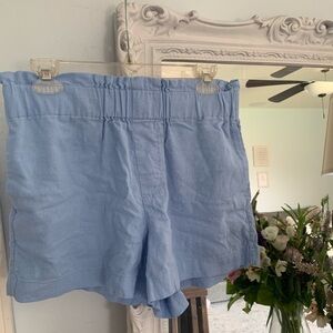 A New Day linen blend shorts